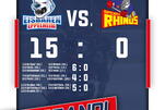 Eisbären erlegen auch die Rhinos